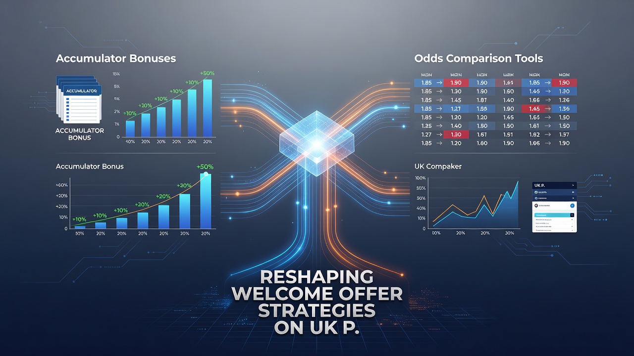 Dashboard view of odds comparison tool highlighting accumulator selections and bonus eligibility on a UK betting app