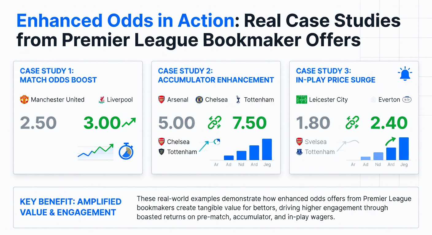 Premier League stadium packed with fans during a high-stakes match, highlighting the excitement around enhanced odds promotions