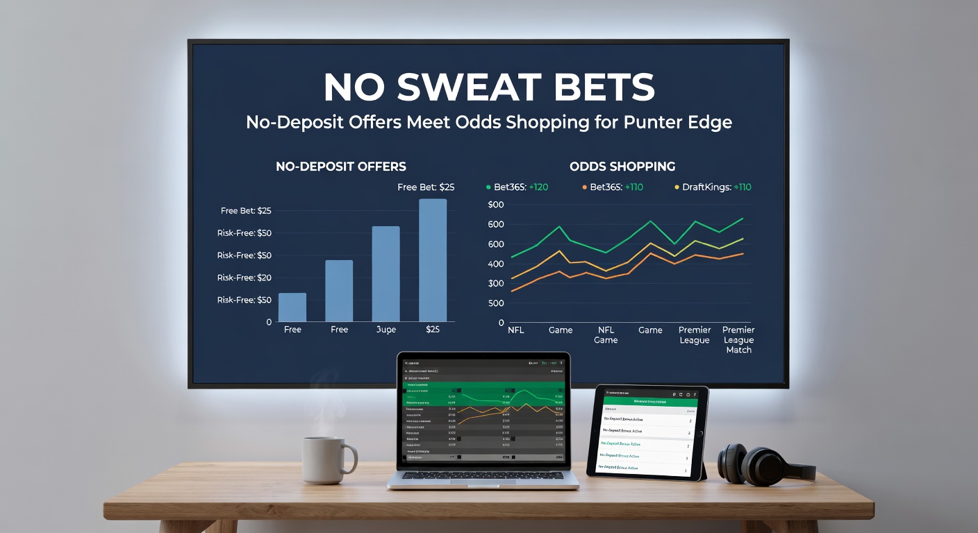 Screenshot of a punter's dashboard comparing no sweat bet options across bookies with highlighted best odds and no-deposit claims